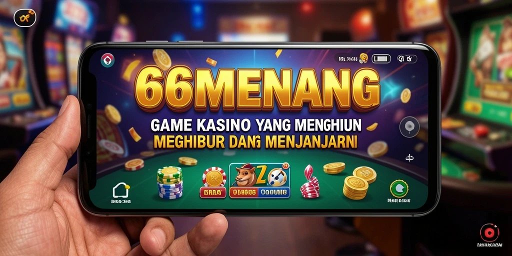 Tampilan gameplay menarik dalam permainan Kasino di 66MENANG.