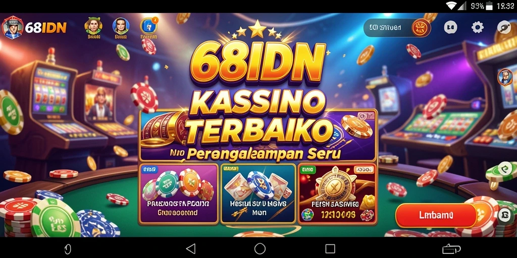 Screenshot gameplay seru dari 68IDN yang menampilkan pengalaman Kasino.