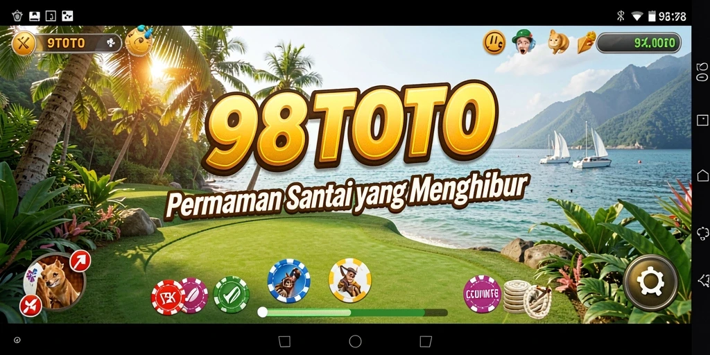 Tampilan menarik dan seru dari gameplay 98TOTO.