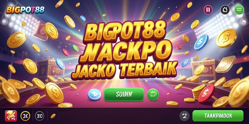Tangkapan layar BIGPOT88 yang menunjukkan pengalaman bermain slot yang seru.