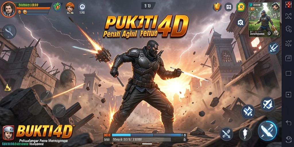 Tangkapan layar permainan BUKTI4D yang mendebarkan dengan aksi seru.