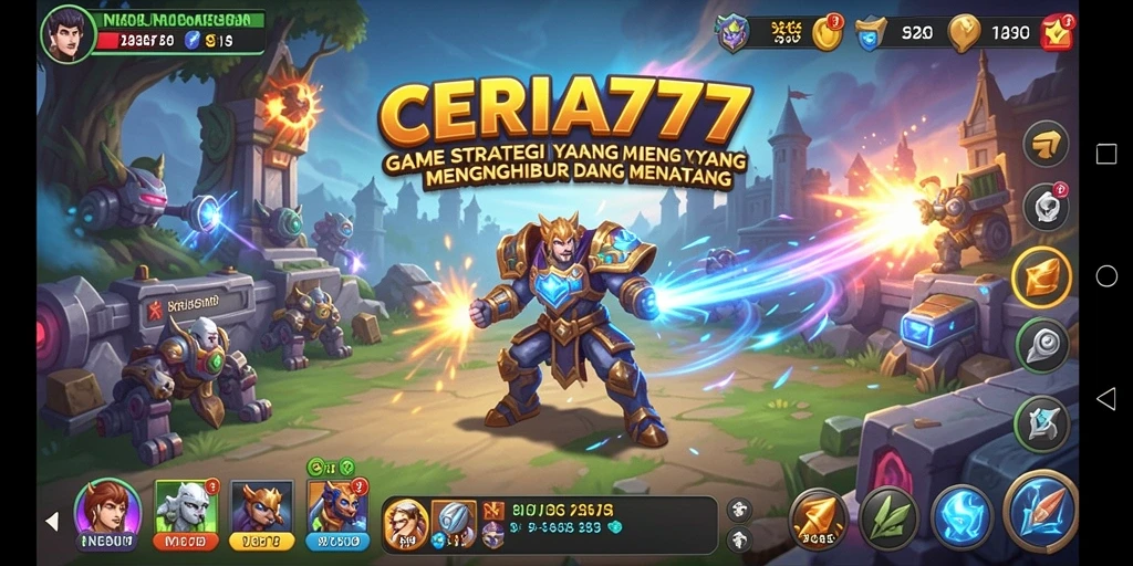 Tampilan menarik dari gameplay <strong>CERIA777</strong> yang penuh strategi.