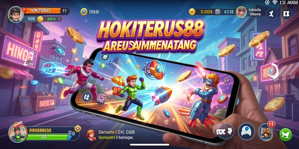 Screenshot HOKITERUS88 menampilkan aksi gameplay yang seru dan penuh tantangan.