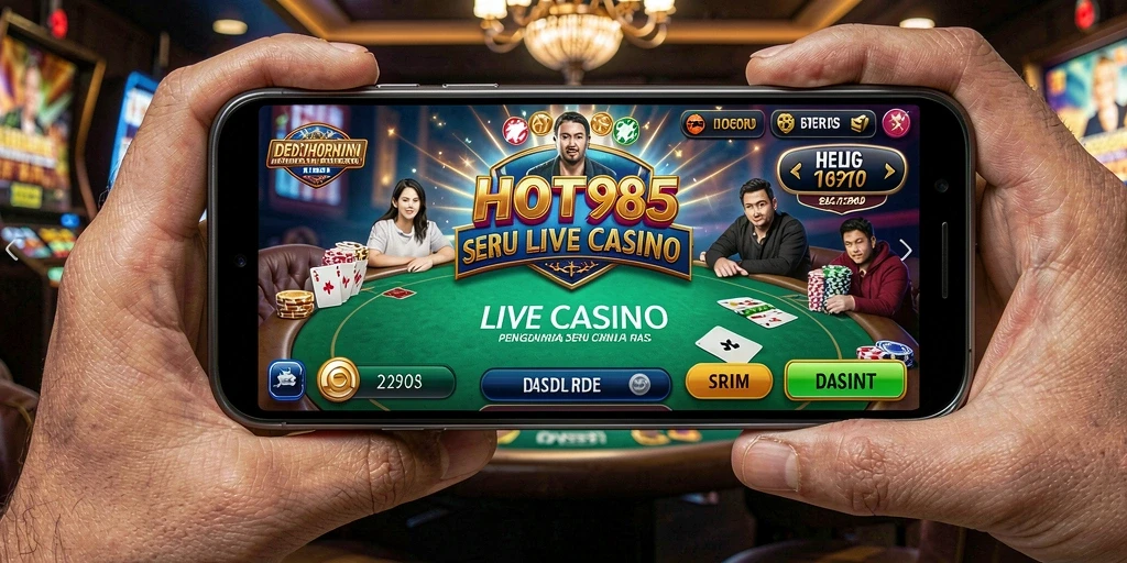 Gameplay HOT985 yang mendebarkan dalam Live Casino.