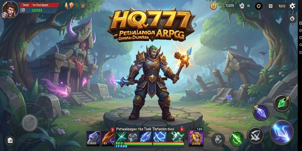 Tampilan aksi seru dan grafis memukau dalam gameplay ARPG.