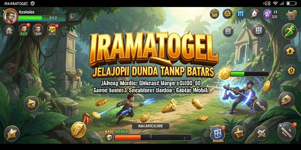 Gameplay IRAMATOGEL yang menampilkan petualangan di dunia terbuka.