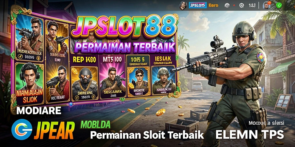 Screenshot utama JPSLOT88 menampilkan aksi seru permainan slot TPS.