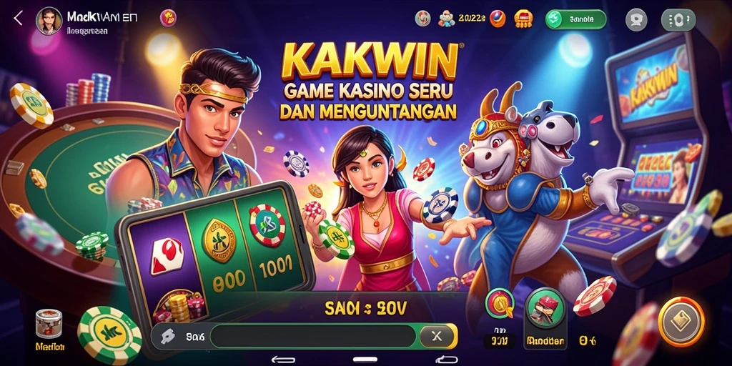 Tampilan gameplay KAKWIN yang menarik dalam permainan Kasino.