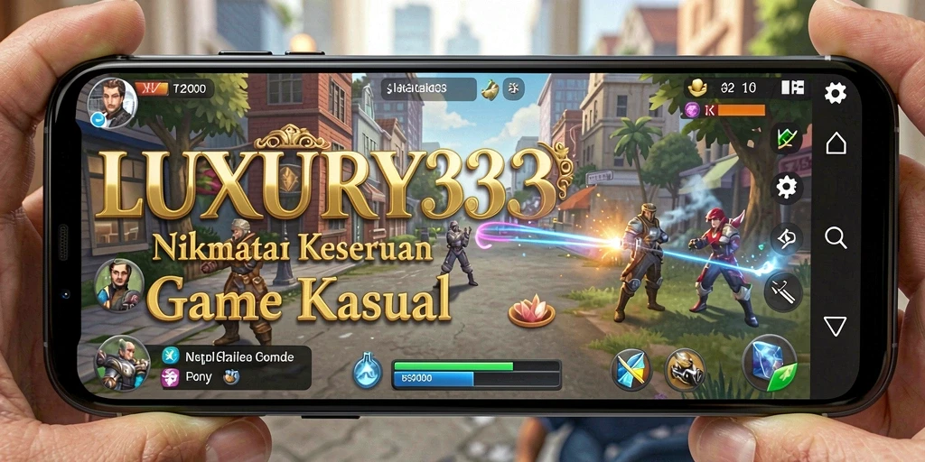 Tangkapan layar gameplay LUXURY333 menunjukkan aksi seru dan penuh warna.