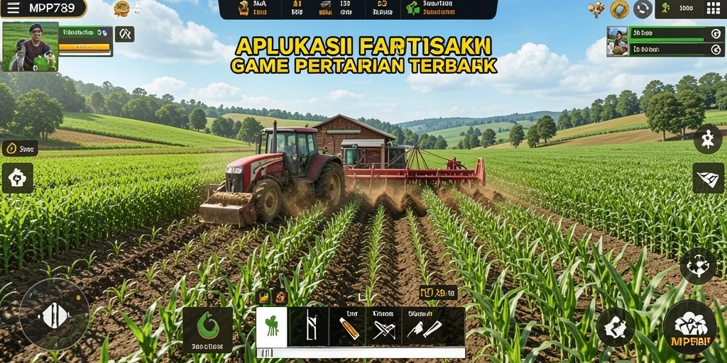 Gameplay seru di dalam game pertanian MVP789.