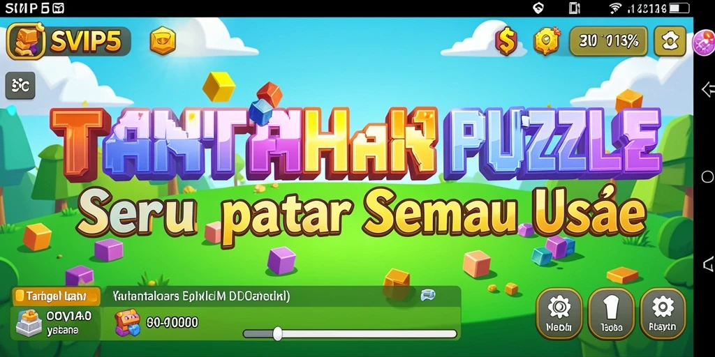 Screenshot utama menunjukkan gameplay menantang dari SVIP5 dengan teka-teki menarik.