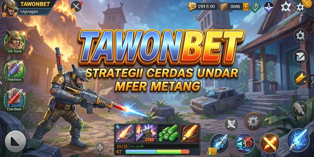 Tampilan seru dari gameplay TAWONBET yang membutuhkan strategi.