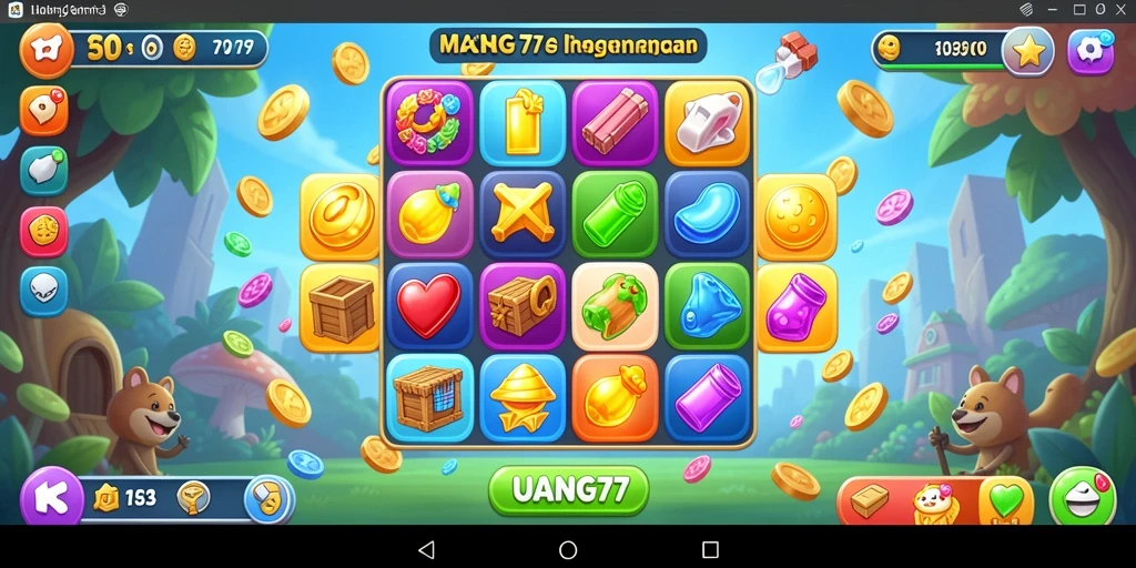 Screenshot menampilkan gameplay UANG77 yang menegangkan dan menyenangkan.
